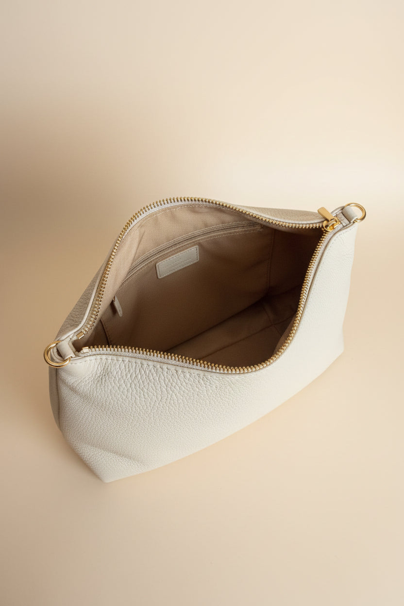 Oversized Italian Leather Carryall