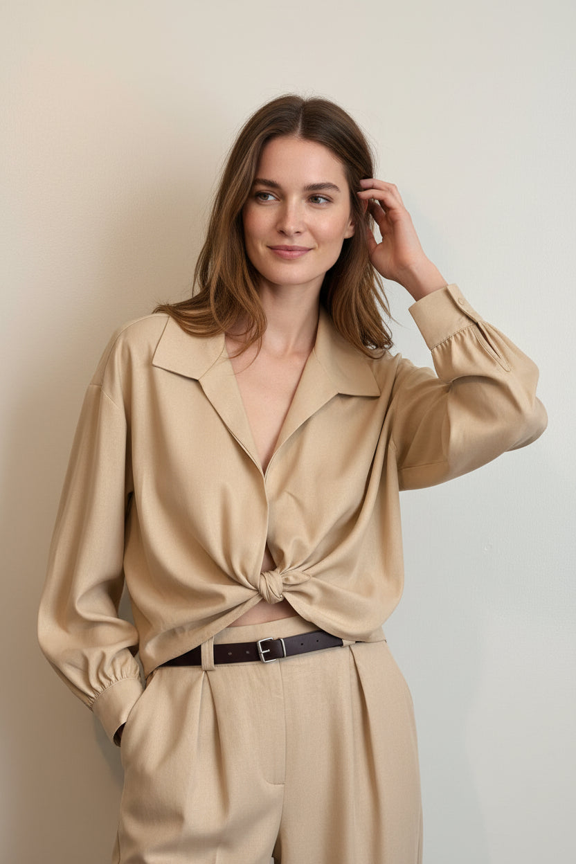Portofino Linen Blend Shirt