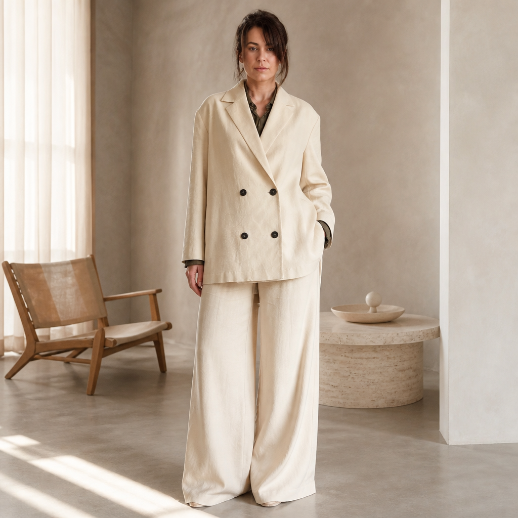 Milano Linen Blend Blazer