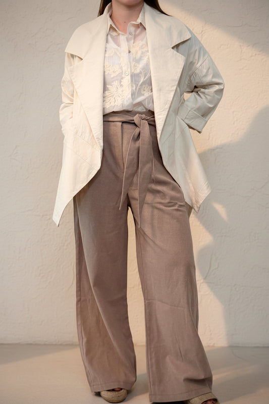 Milano Asymmetrical Draped Jacket