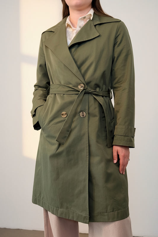 Olivia Belted Trench Coat