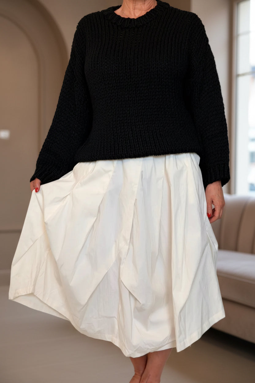 Milano Cotton Ballon Skirt