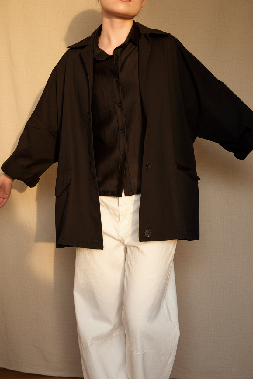 Structured  Oversized Jacket