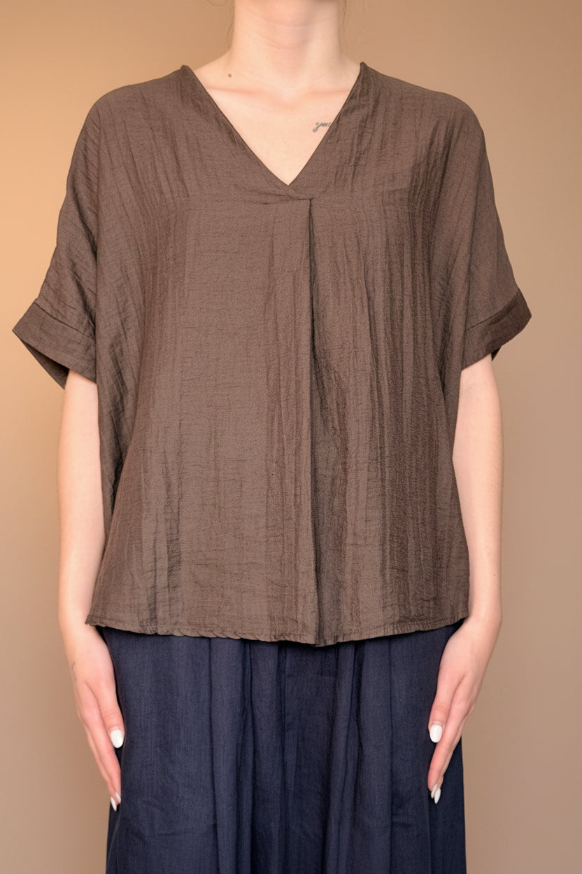 Relaxed Tencel Linen Blouse