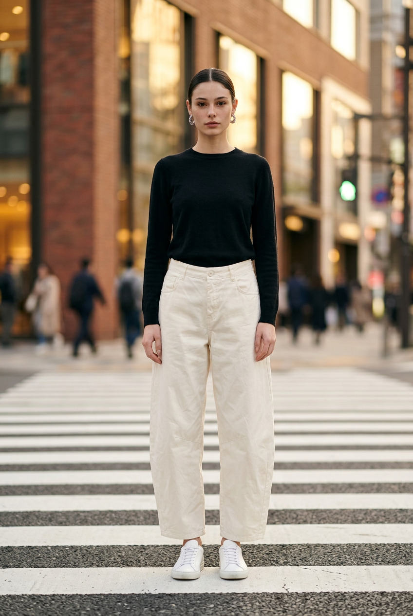 The Amalfi Barrel Pant