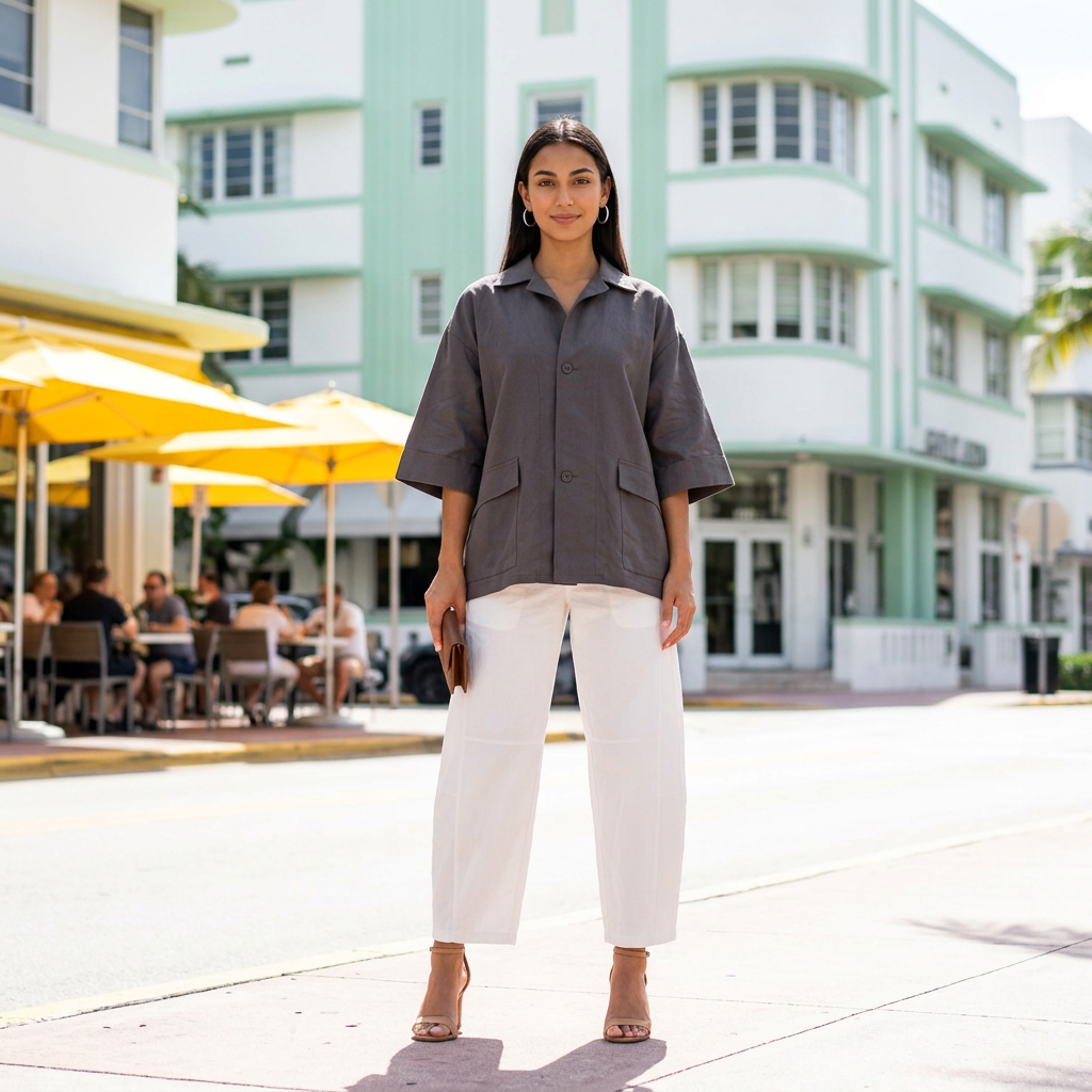 The Amalfi Barrel Pant