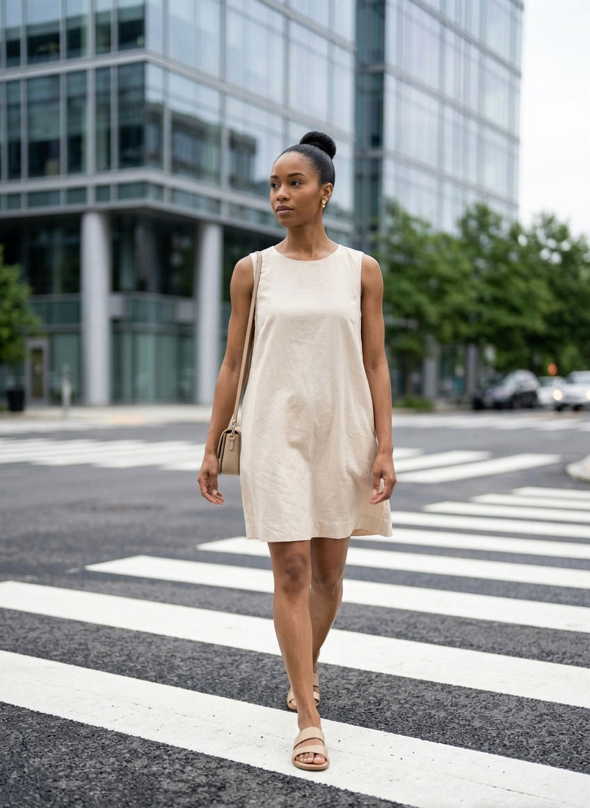 Italian Cotton Pocket Dress